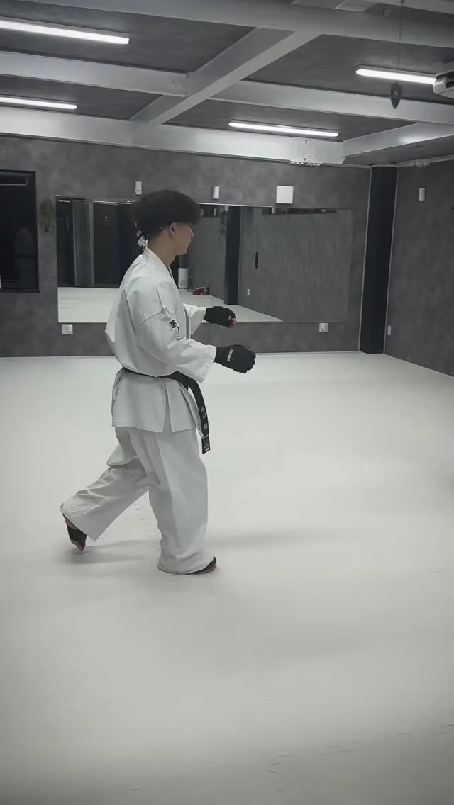 空手クラスにてガチスパ開催中！