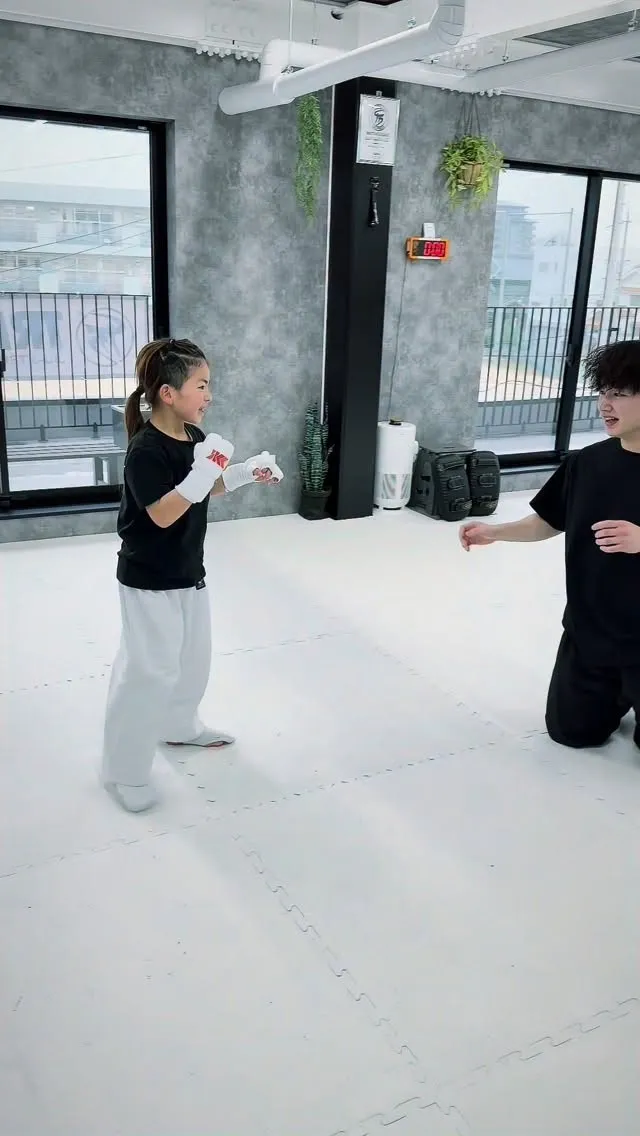 逞良に避ける練習させてたら、まさかの俺がやる羽目に…。