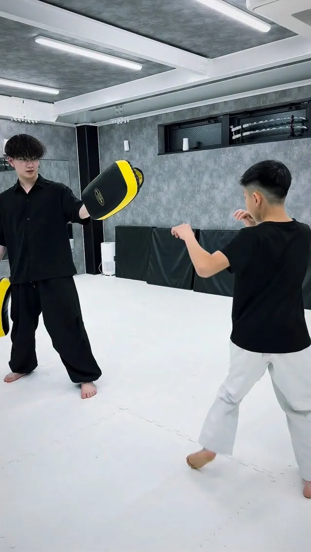 パーソナル：〝後ろ回し蹴り〟🥋