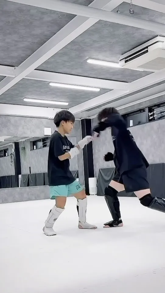 組手楽しい😆